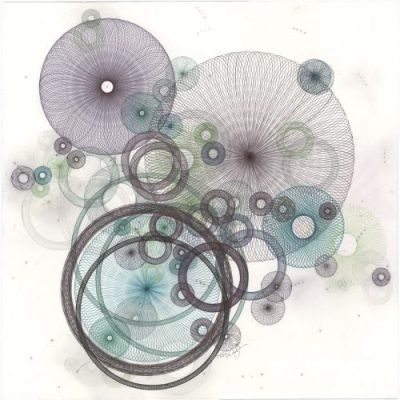 Abstract drawing of the primordial soup.