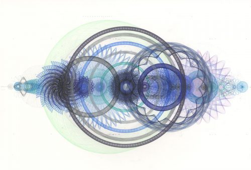 1:4 scale study drawing in preparation for beginning large scale drawing. © Copyright Mary Wagner