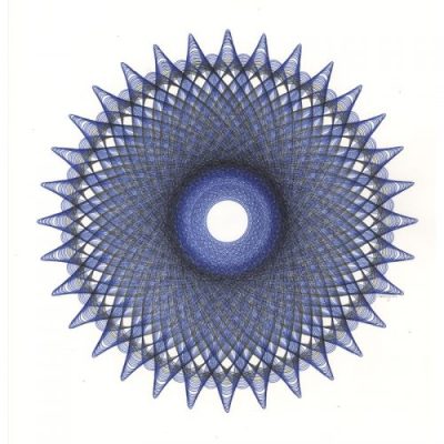 Blue Figure Copyright Mary Wagner