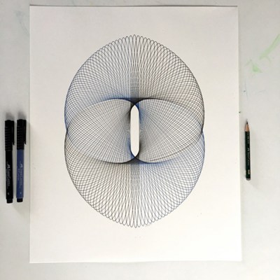 "Binary" Copyright Mary Wagner www.parametricdrawing.com