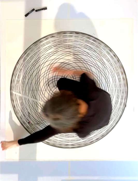 Mary Wagner drawing "Eclipse" Copyright Mary Wagner. All Rights Reserved. MaryWagner.com