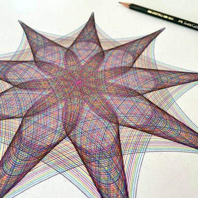 "Cloud Nine" ink drawing on paper. Copyright Mary Wagner. All Rights Reserved. MaryWagner.com