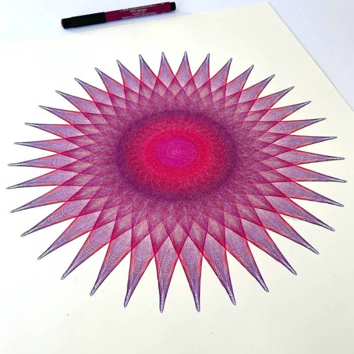 "Morning Glory" drawing by Mary Wagner. Copyright Mary Wagner. All Rights Reserved. MaryWagner.com